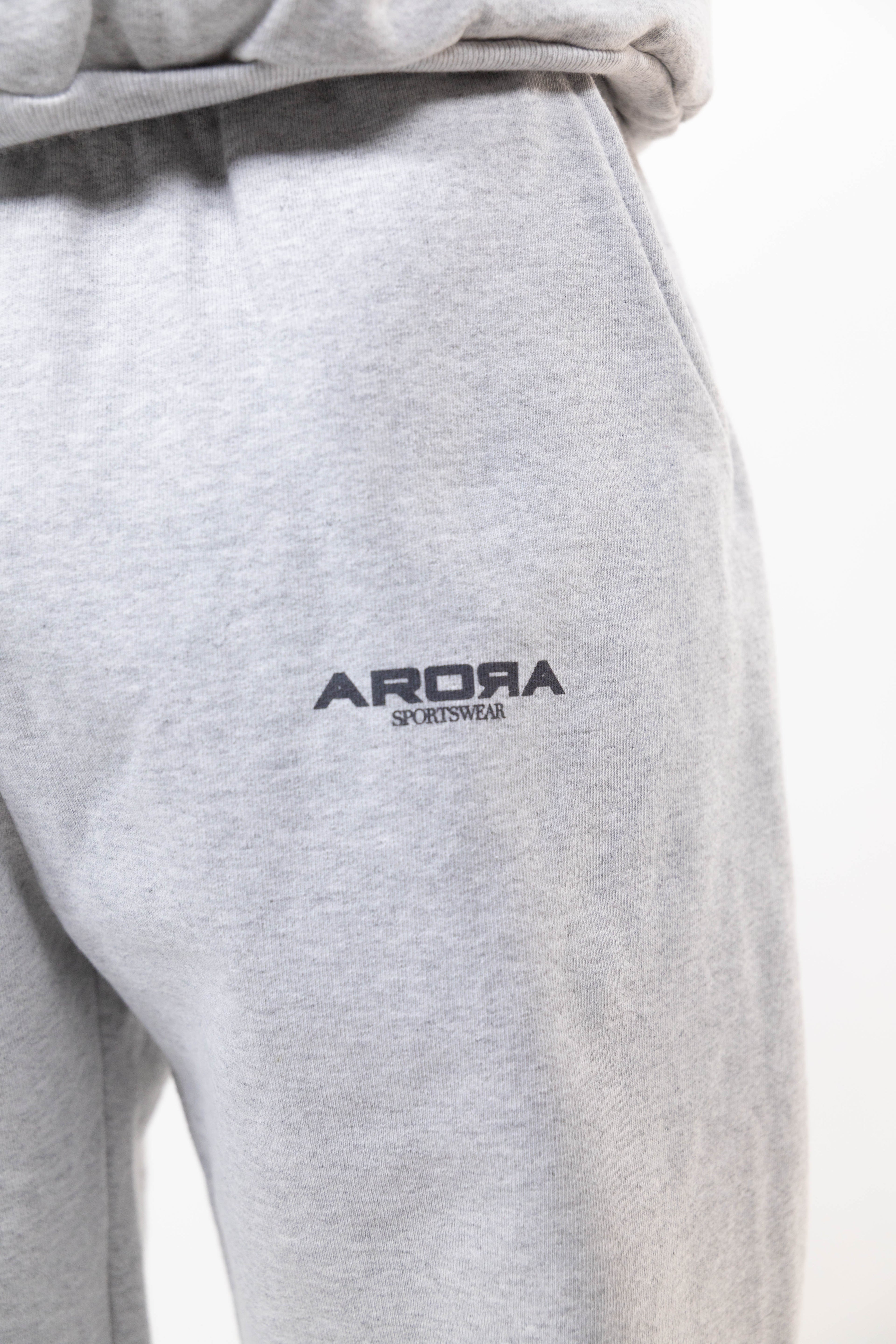 Back to school sweatpants in grey