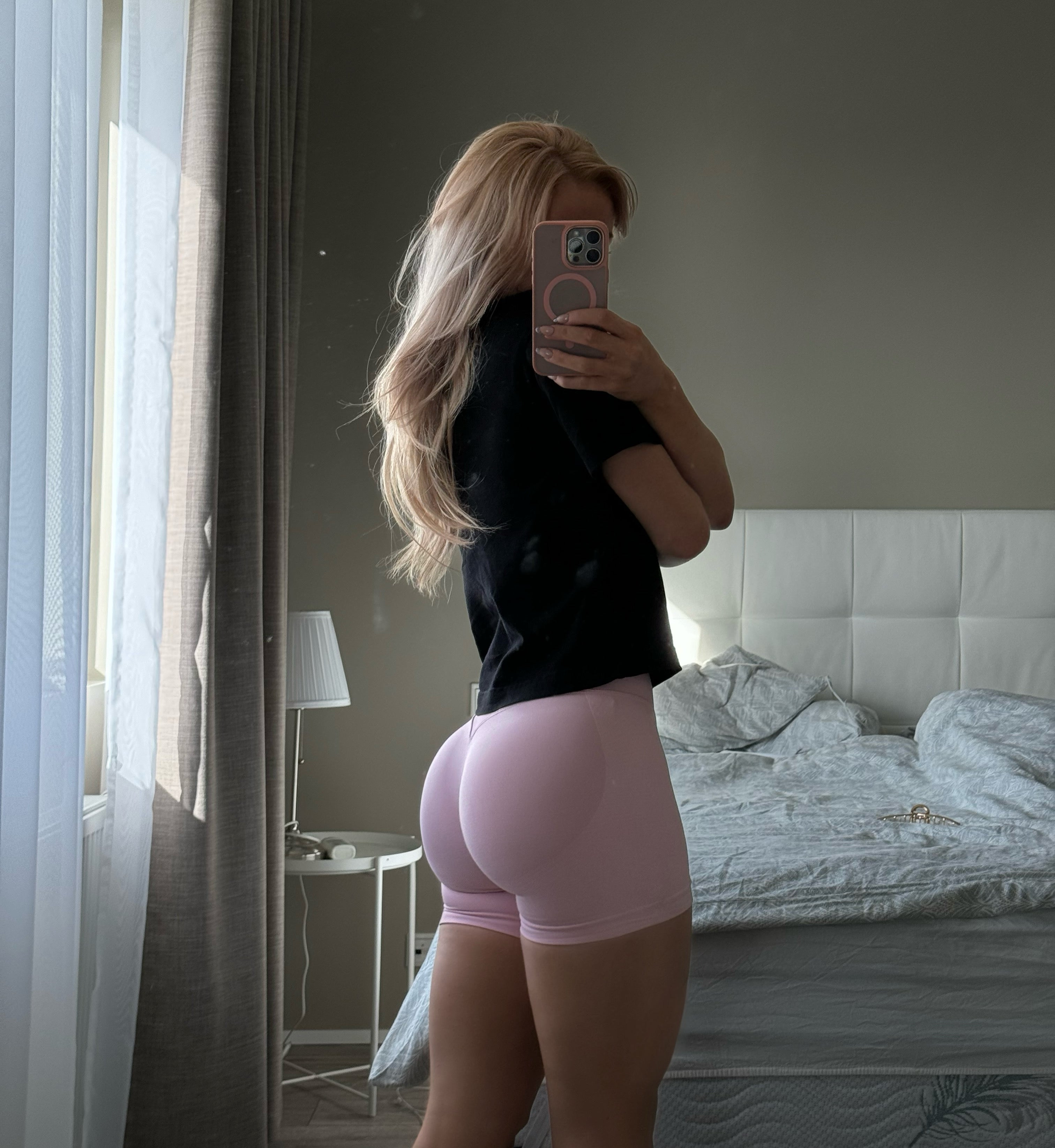 Lola stuttbuxur í bleiku