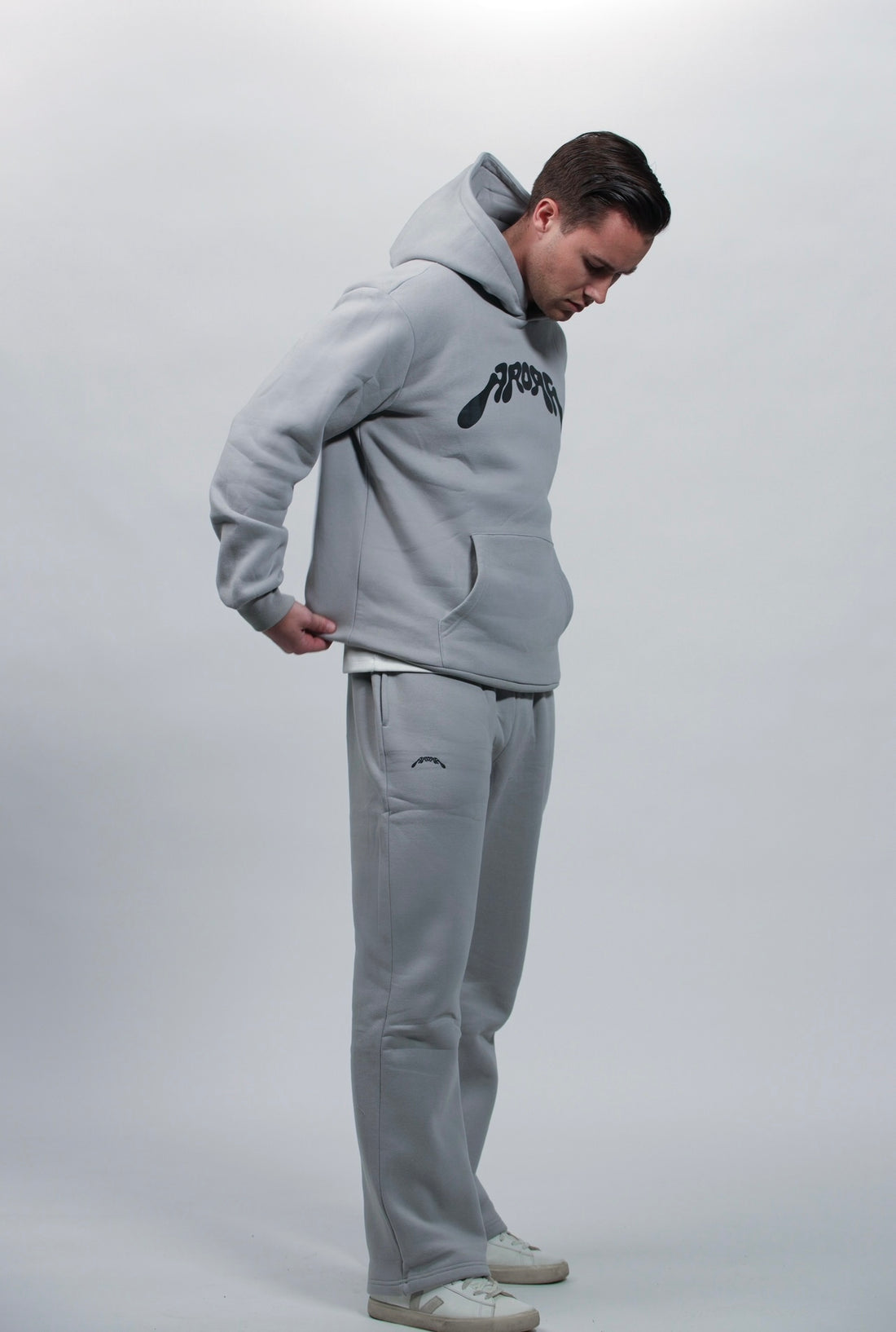 Comfy sweatpants í gráu