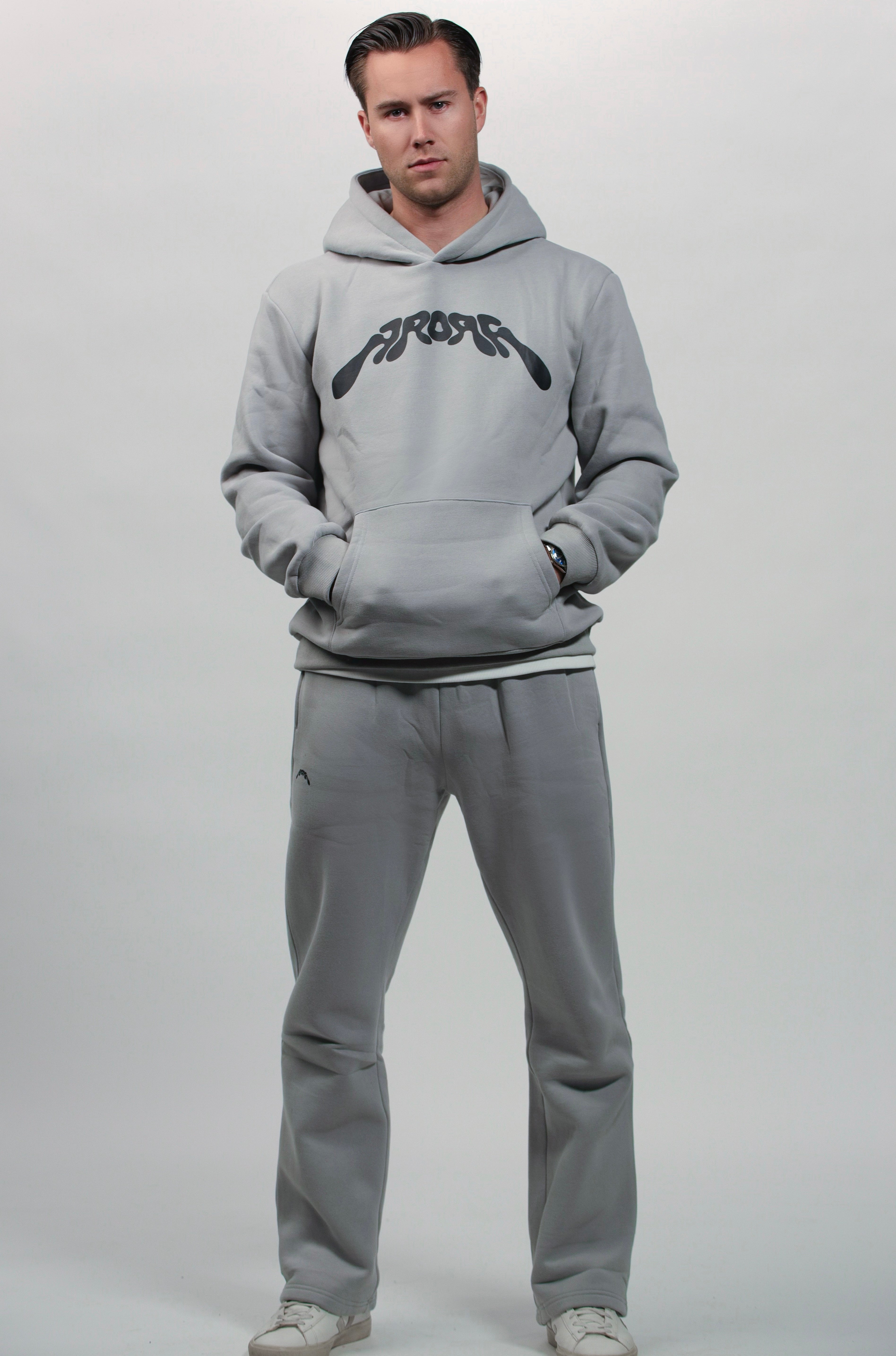 Comfy sweatpants í gráu
