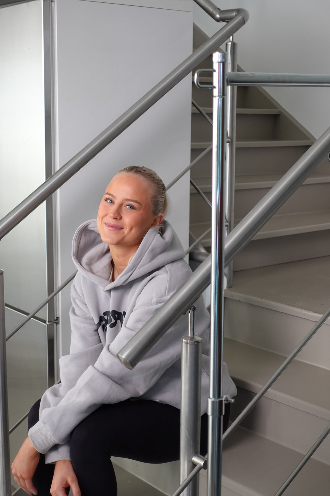 Comfy Hoodie í gráu