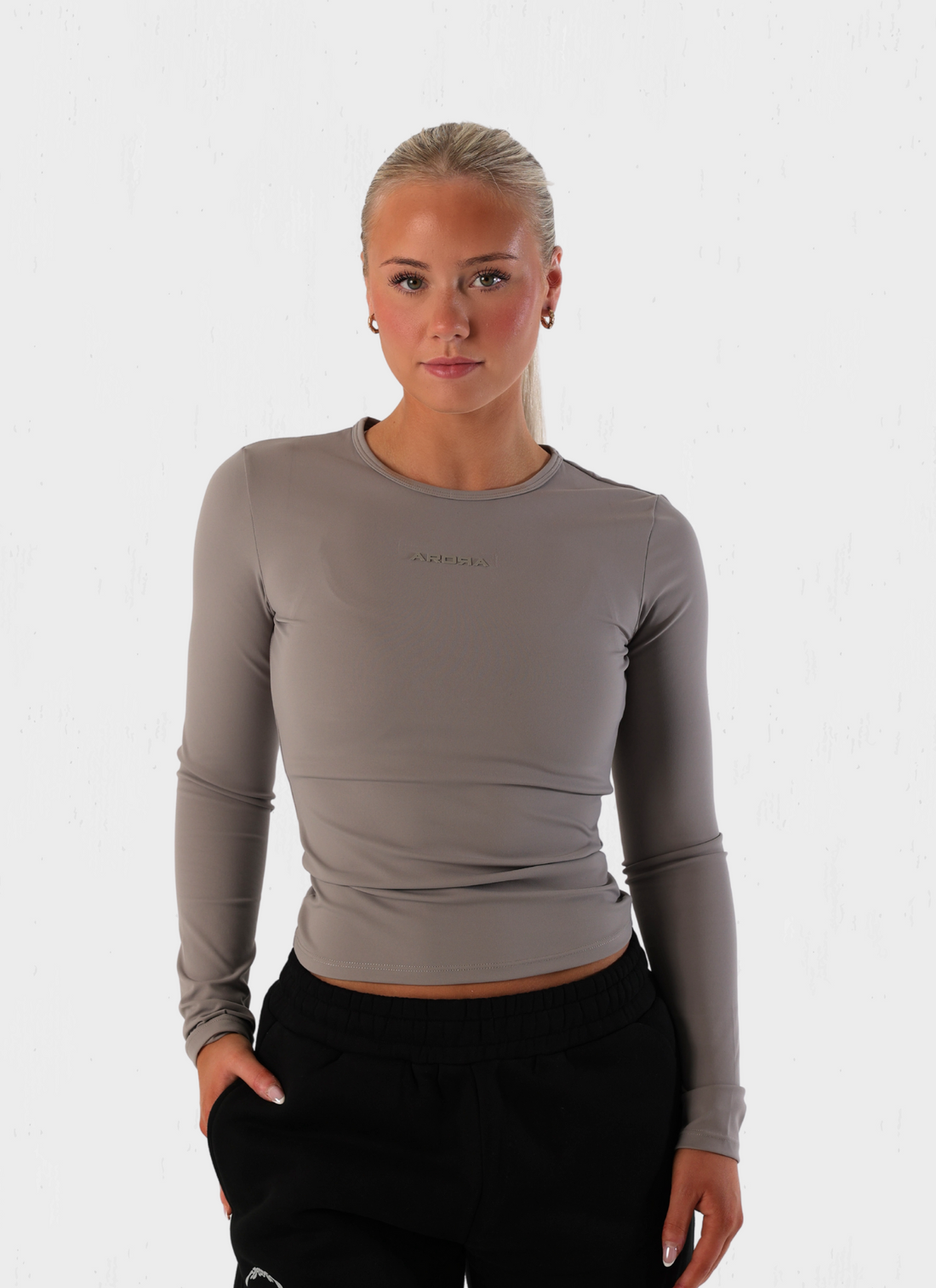 Light peysan í gráu