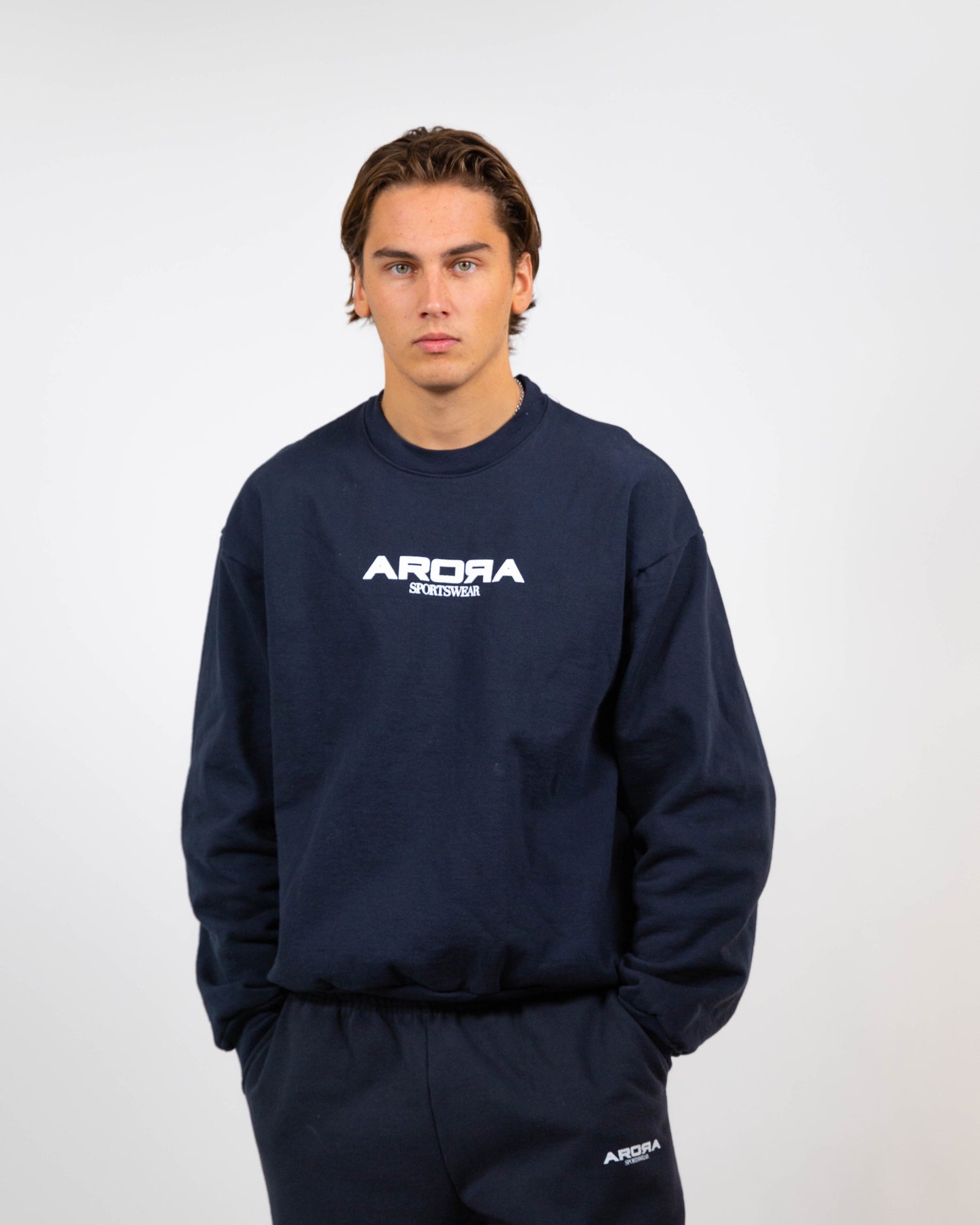 Back to school crewneck í navy