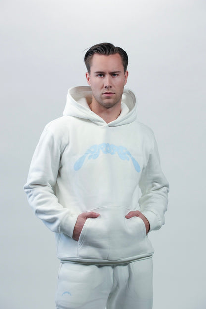 Comfy Hoodie í hvítu