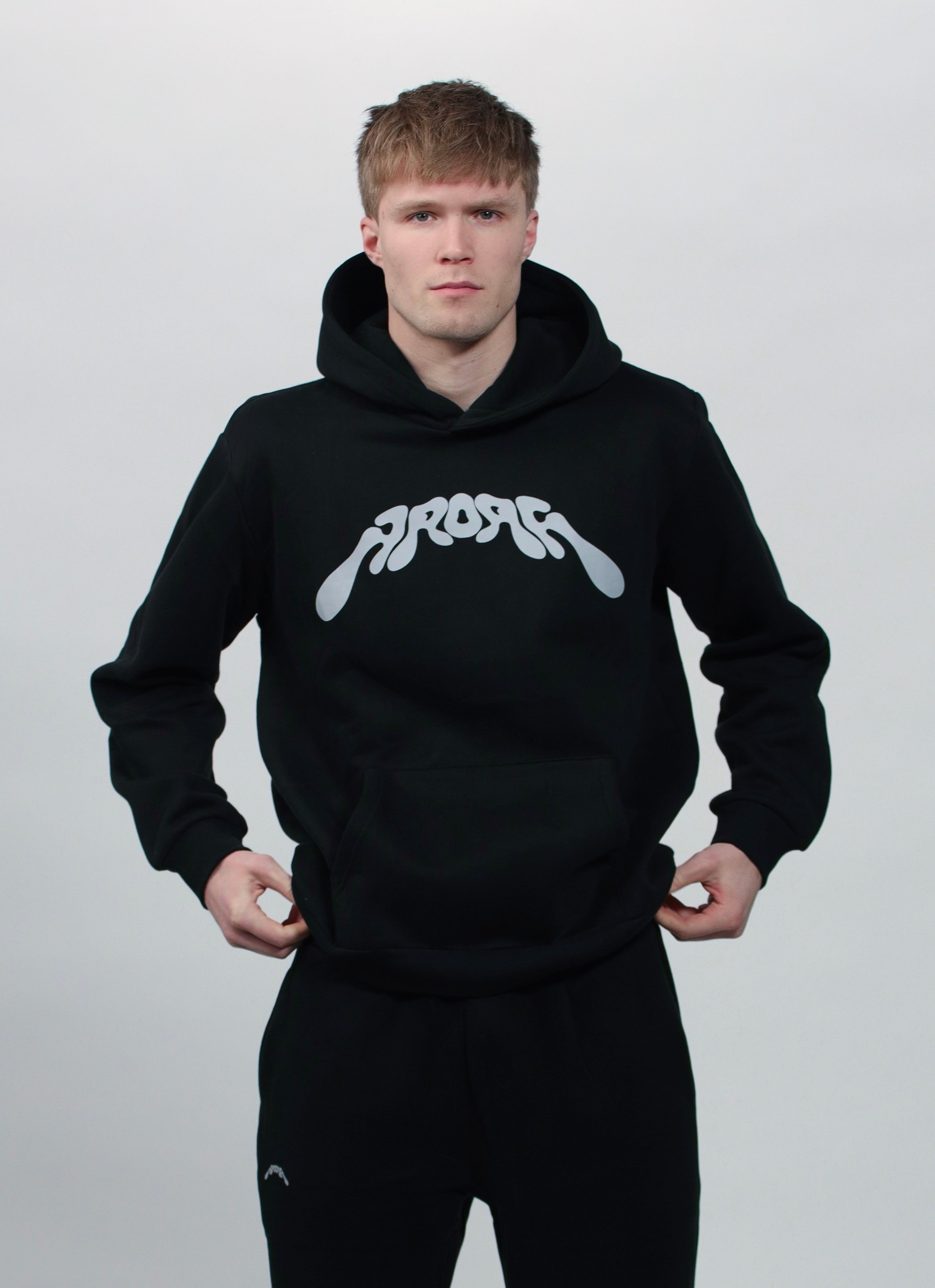 Comfy Hoodie í svörtu