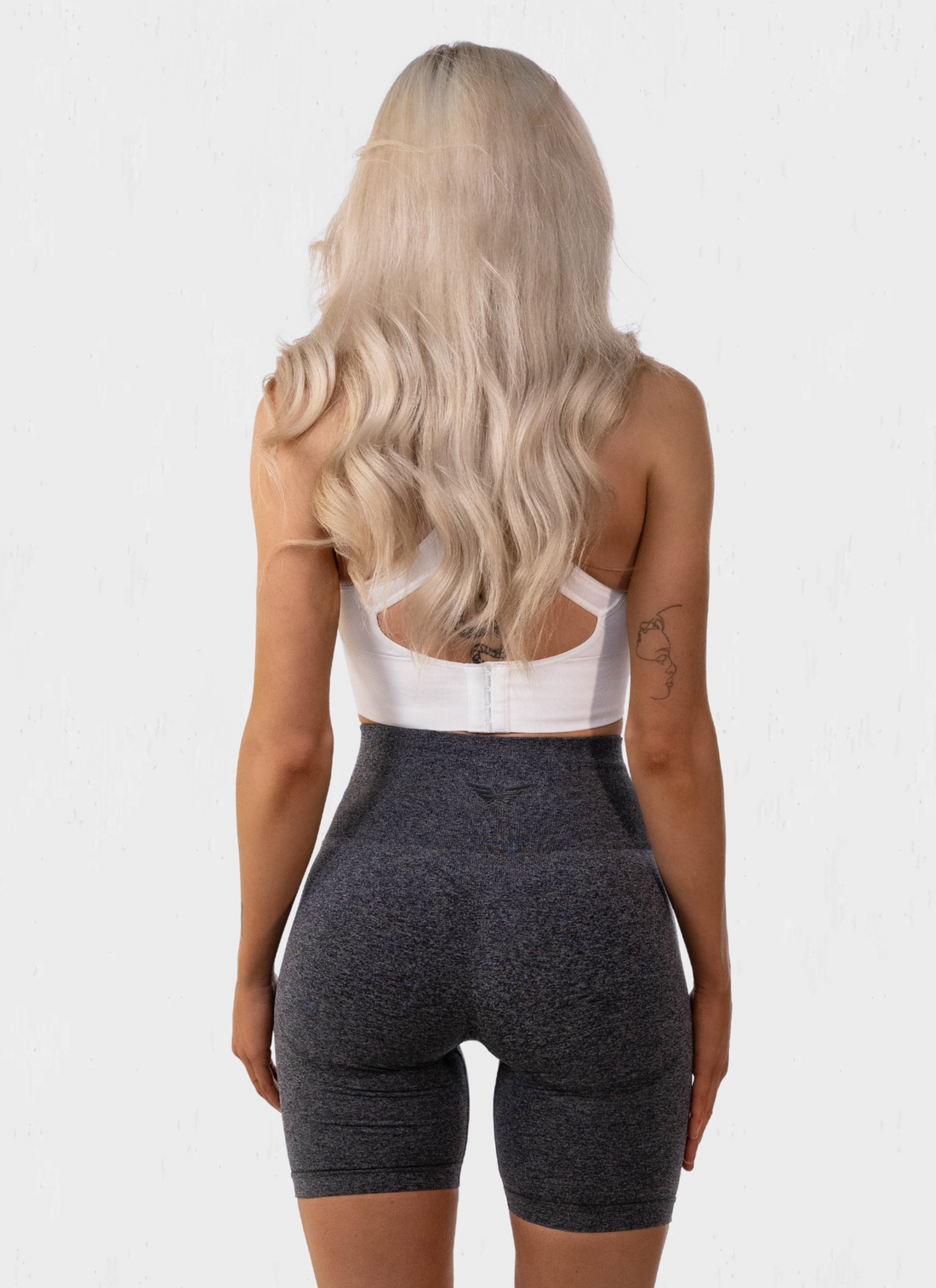 ÁRORA seamless shorts svartar